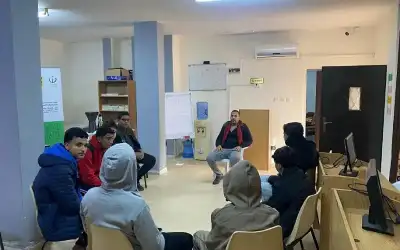 ولي العهد يعقد لقاء في دافوس