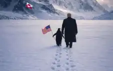 بطريق وترامب في غرينلاند .. منشور