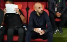 الركراكي مدربا لـأسود الأطلس مع وقف