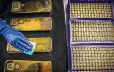 كم يبلغ حجم الذهب المدموغ في