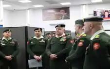 رئيس هيئة الأركان يزور مديرية الحرب