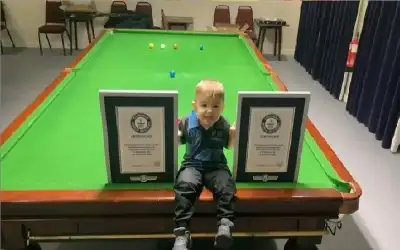 ناشئة نيسان ـ أصغر لاعب بلياردو بالعالم يسطر اسمه