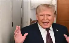 ترامب: أسطول ضخم بقوة هائلة يتجه