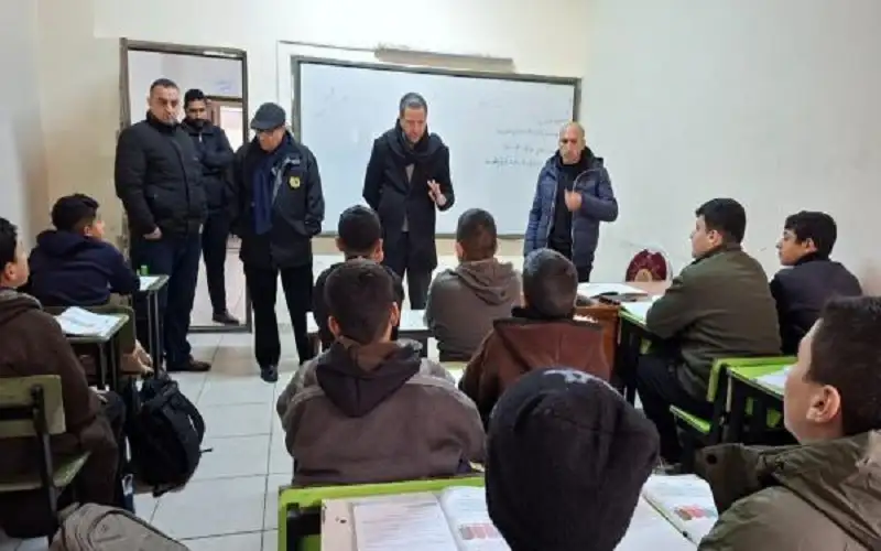 مدير تربية جرش يتفقد مدارس منطقة