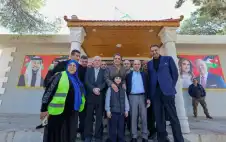 وstrongزيstrongر الشباب يتفقد المبنى الجديد لمركز