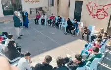 ورشة حول العمل التطوstrongعيstrong في مركز