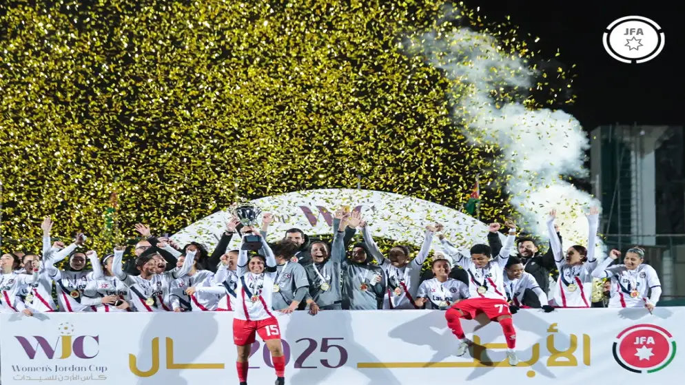 فريق الاتحاد يتوج بلقب كأس الأردن