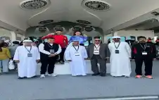 رياضة ـ أبطال نادي الاستقلال يبدعون في ماراثون