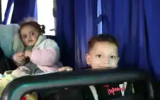 الجيش: إجلاء الدفعة 23 من أطفال