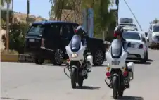 رقباء سير لضبط مخالفات مواكب التوجيهي