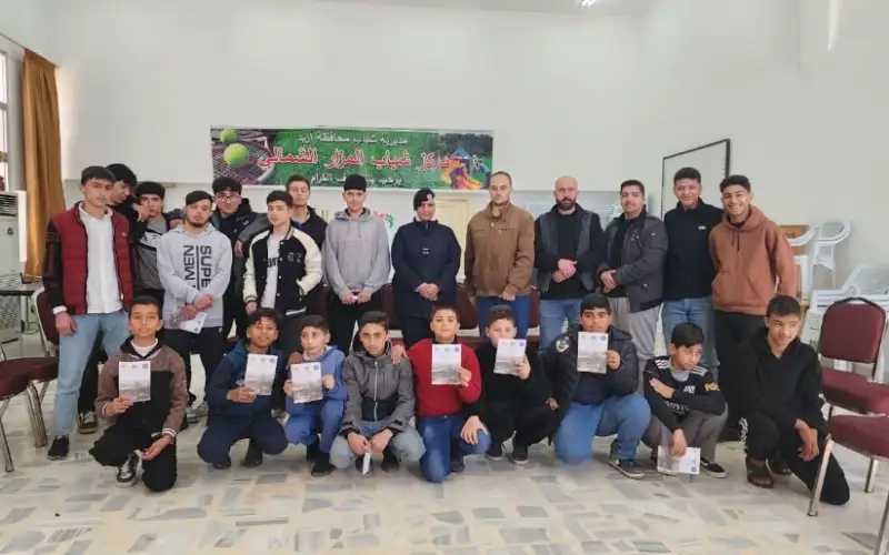 مركز شباب المزار الشمالي ينظم نشاطا