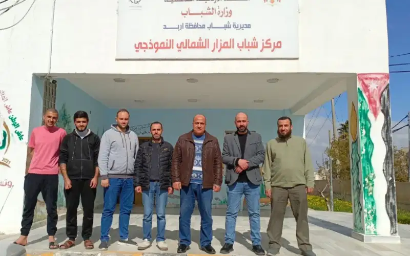 مدير شباب إربد يتفقد مركزي شابات