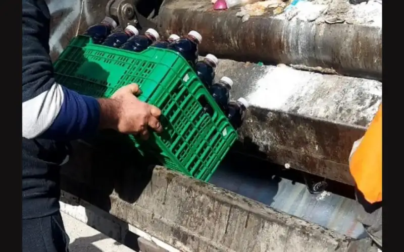 الغذاء والدواء: إتلاف 750 لترا من