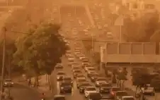 موجات غبارية كثيفة في طريقها إلى