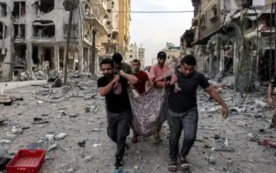 انتشال ثلاثة شهداء في شمال غزة