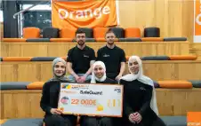 المركز الأول لفريق أردني.. تحدي أورنج