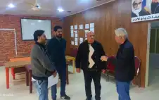 مدير شباب إربد يتفقد المراكز الشبابية