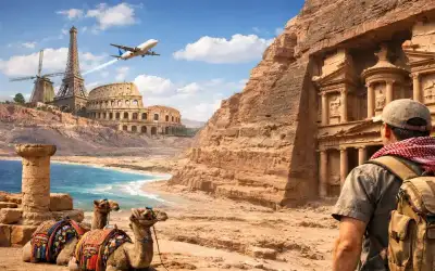 %17.4 نمو سياح المبيت وزوار اليوم