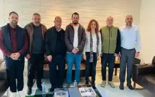 أولى الstrongزيstrongارات الميدانية للرئيس الجديد لنادي