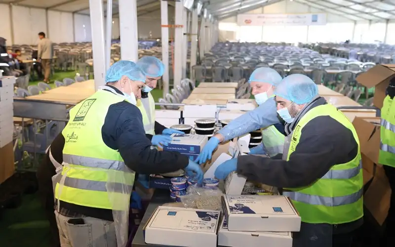 تكية أم علي: سنوزع 150 ألف