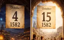 قصة 10 أيام اختفت من التاريخ..