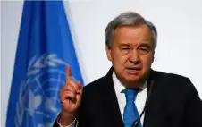 غوتيريش: شريعة القوة تغstrongلبstrong سيادة القانون