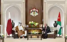 الملك وأمير قطر يدينان الاستهداف الإيراني