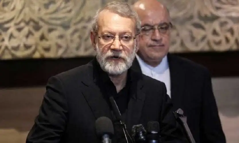 لاريجاني: لن نتفاوض مع الولايات المتحدة..