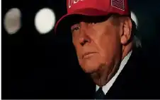 هكذا يهذي.. ترامب: لدي ثلاثة مرشحين