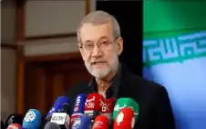 لاريجاني يتوعد المعارضة ويعلن رفض التفاوض