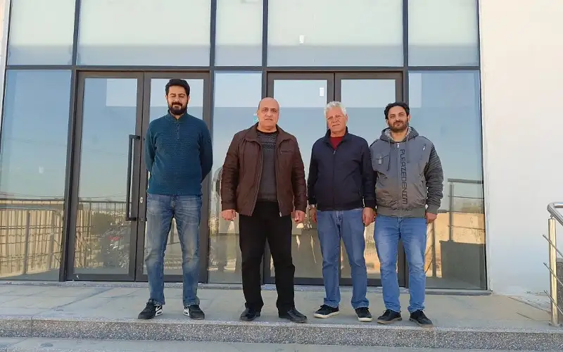 مدير شباب إربد يتفقد مبنى مركز