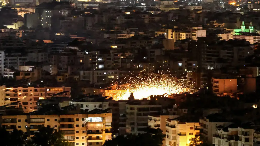 إسرائيل تنفذ 26 موجة من الهجمات