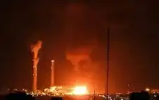 إيران تعلن استهداف مصفاة حيفا النفطية