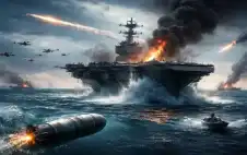 منوعات ـ كيف يمكن تدمير أقوى حاملة طائرات