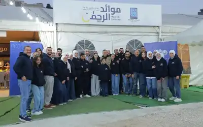 مركز شباب وشابات الغوير ينظم سهرة