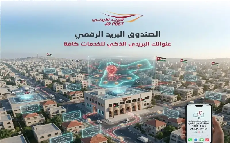 البريد الأردني: صندوق البريد الرقمي مشروع
