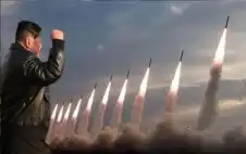 رسائل باليستية.. كوريا الشstrongمالstrongية تطلق 10