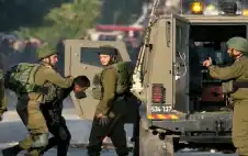 استشهاد فلسطيني وزوجته وطفليهما برصاص الاحتلال