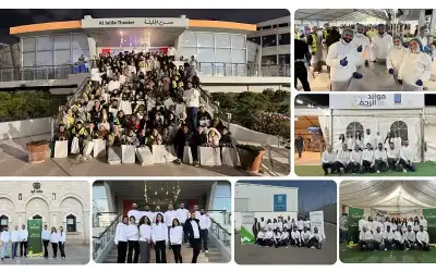 حوار مسائي بين رجل دفاع مدني