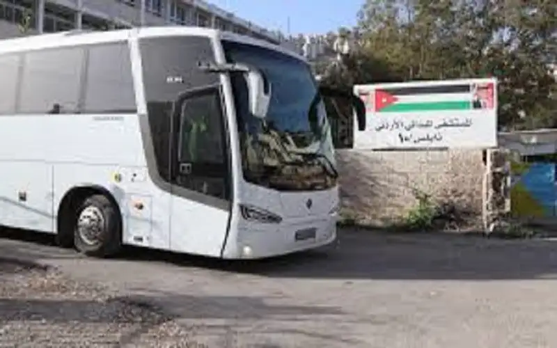 وصول طواقم مستشفى الميدان الأردني نابلس
