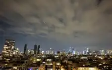 إصابة مصفاة نفط في مدينة حيفا