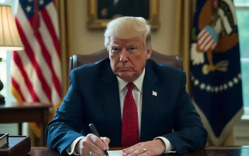 ترامب: دمرنا الأسطول الإيراني بالكامل وليس