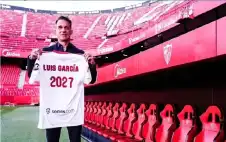 لويس غارسيا يتسلم مهمة الإنقاذ في