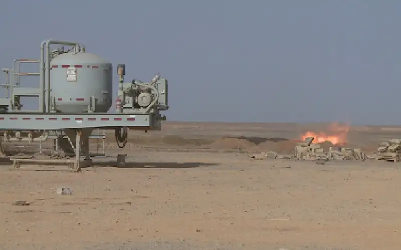 البترول الوطنية: إنتاج الغاز من حقل