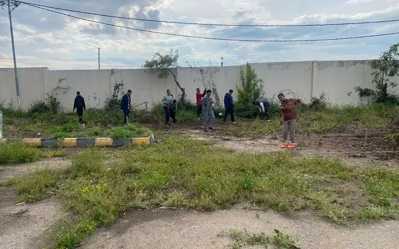 مركز شباب الشيخ حسين ينفذ عمل