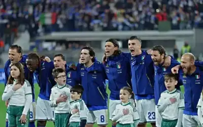 رياضة ـ إيطاليا تتأهل إلى نهائي ملحق كأس