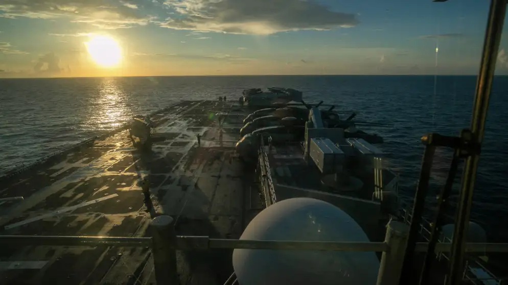 الجيش الأميركي يعلن وصول سفينة هجومية