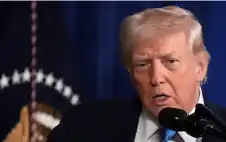 ترامب: سنستولي على نفط إيران إن