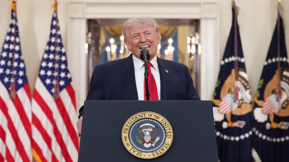 صحيفة نيسان ـ مؤتمر صحفي لترامب مساء الاثنين بعد