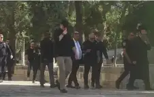 بن غفير يقتحم المسجد الأقصى